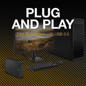 Внешний жесткий диск 3.5" 8TB Expansion Desktop Seagate STKP8000400 synthetic.ua - Фото 1