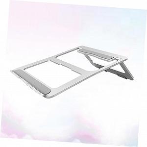 Підставка для ноутбука SOIMISS складана, з алюмінієвого сплаву, легка, мобільна, з нековзними накладками, вентильована synthetic.ua - Фото 1