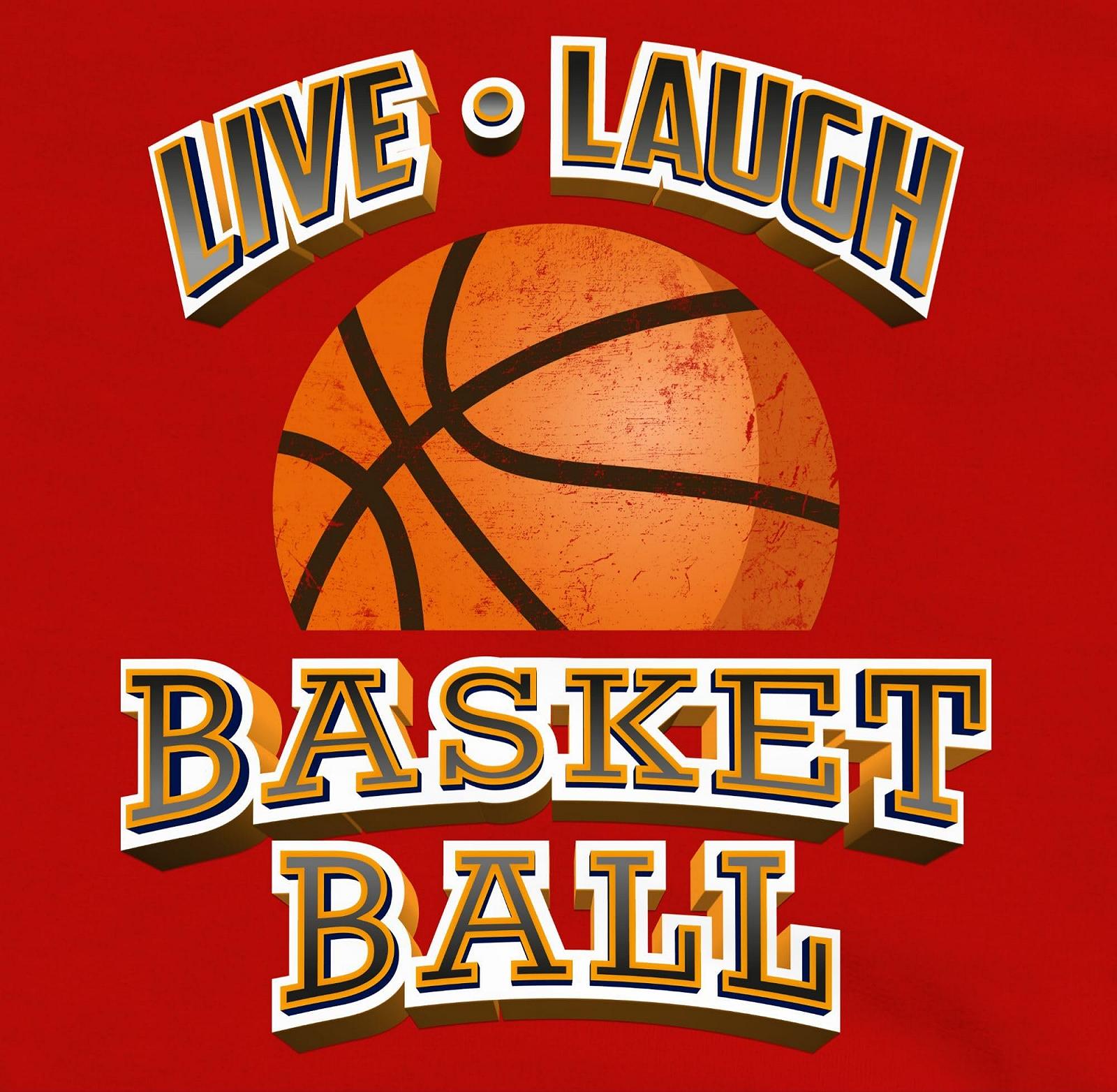 Джемпер дитячий Shirtracer Спортивний одяг Live Laugh Basketball Vintage, фото №2