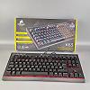 Ігрова клавіатура Corsair K63 / Механічна / USB / Cherry MX Red / Підсвітка / UKR / Black, Red (CH-9115020-ES) Б/В Хороший