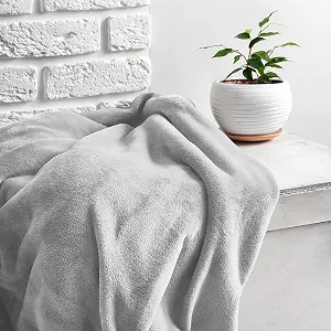 Одеяло Pure Label Мягкое / Домашнее одеяло 150 X 200 см из кораллового флиса для спален и гостиных. Подходит как одеяло для дивана и кушетки. synthetic.ua - Фото 1