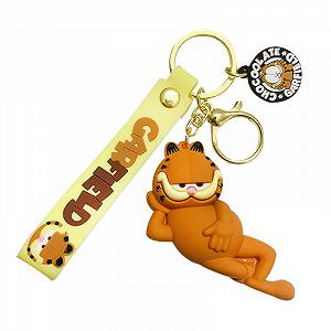 Брелок Гарфилд Garfield кот игрушка на рюкзак, ключи 6,7 см - Фото 1