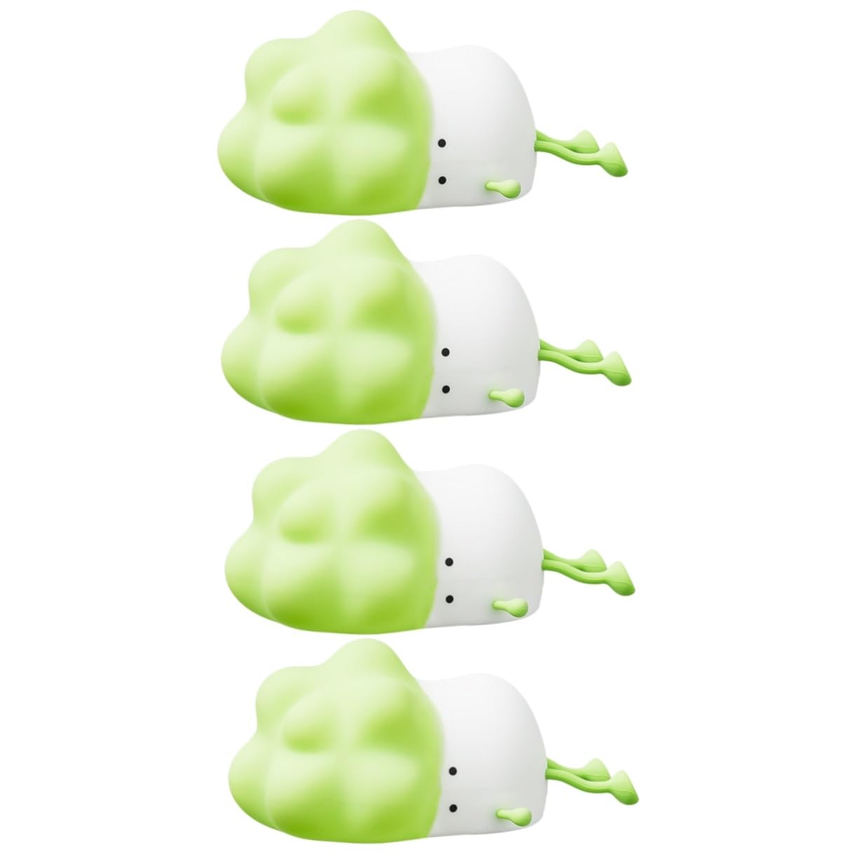 Світильник TOYANDONA USB нічник для немовлят набір з 4 шт. силіконовий білий, фото №1 Світильник TOYANDONA USB нічник для немовлят набір з 4 шт. силіконовий білий, фото №1