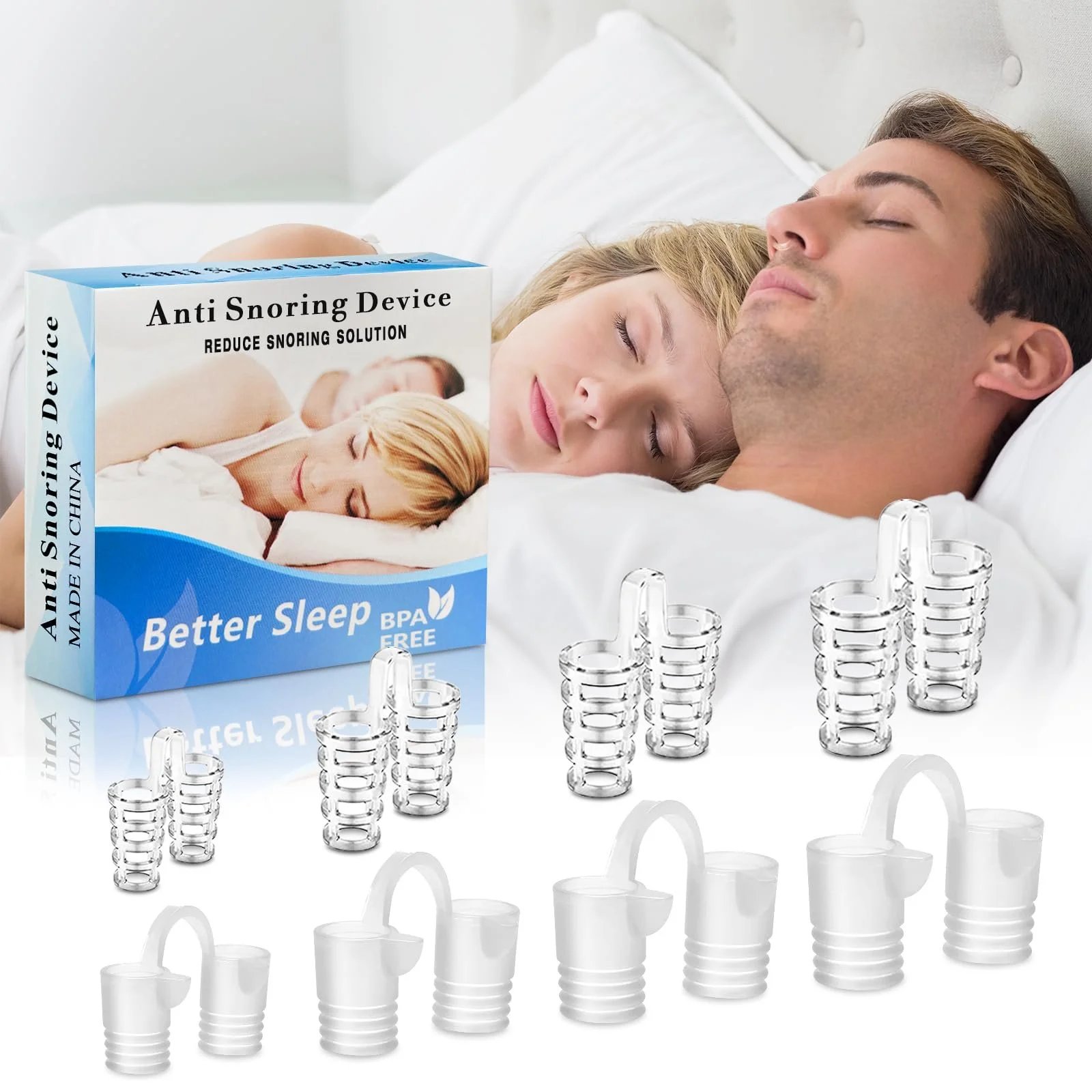 Розширювач для носа, пристрій проти хропіння, фото №1