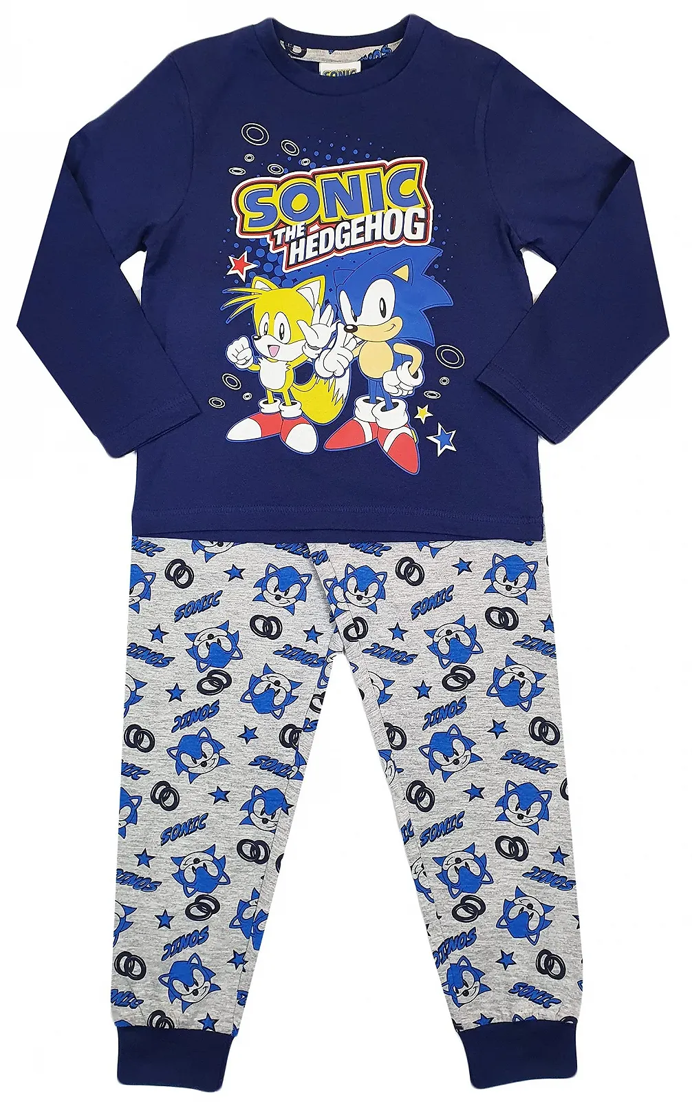 Піжама Sonic the Hedgehog Kids Essentials для хлопчиків, геймерська, фото №2 Піжама Sonic the Hedgehog Kids Essentials для хлопчиків, геймерська, фото №2