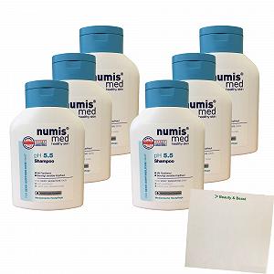 Шампунь Numis Med pH 5.5 Набір 6 (6 х 200 мл пляшка) - Фото 1