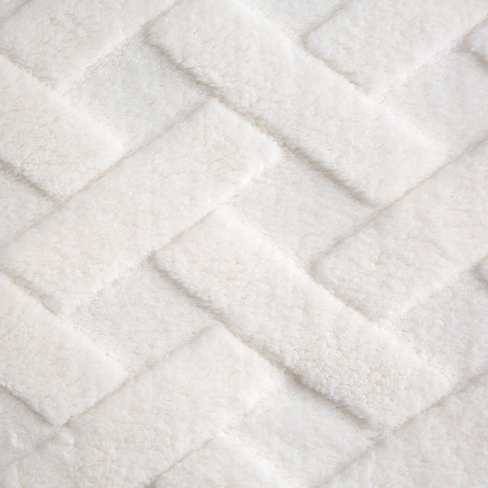 Плед Caro Мікроволокно Клітчастий Кремoвий, 70 x 160 см, фото №4 Плед Caro Мікроволокно Клітчастий Кремoвий, 70 x 160 см, фото №4