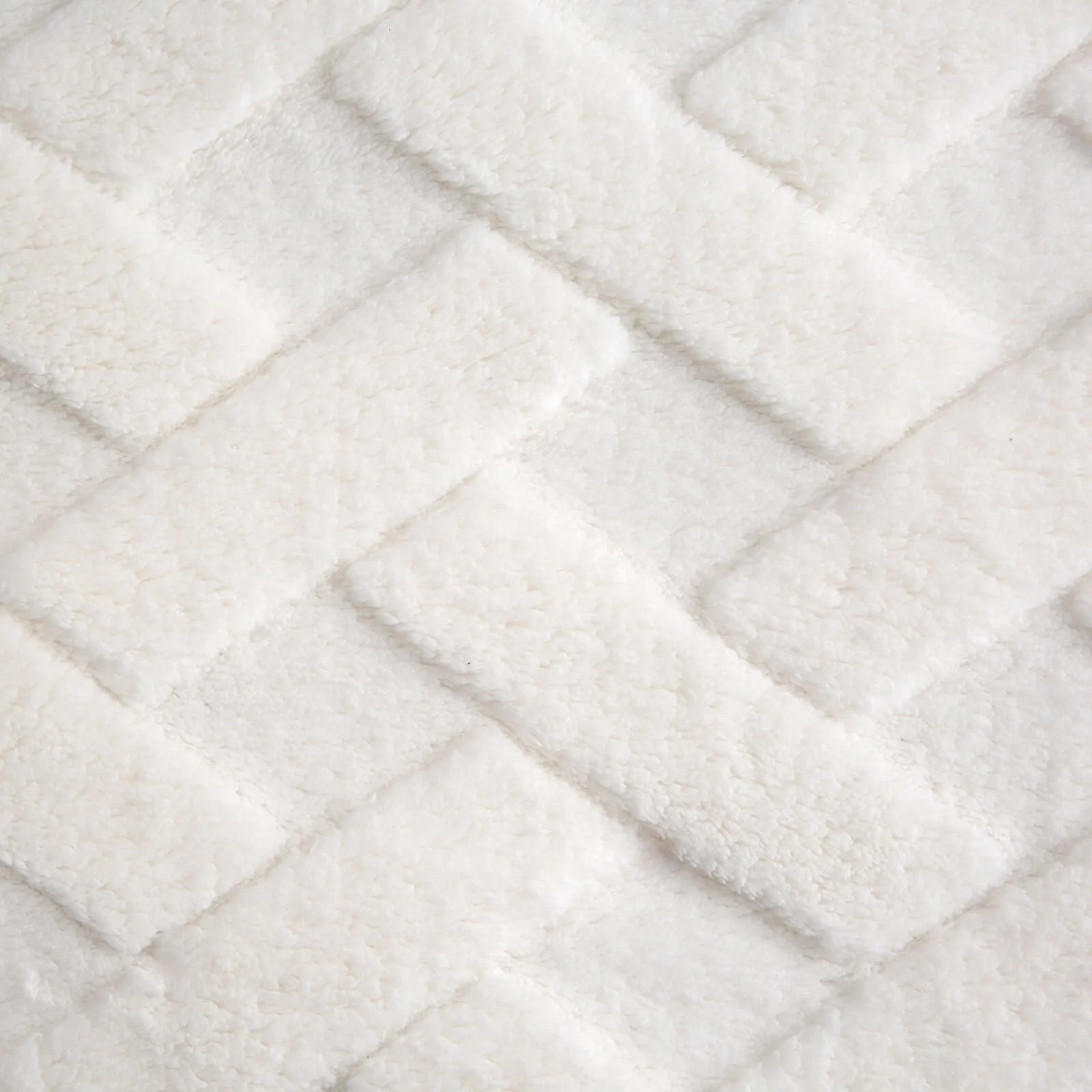 Плед Caro Мікроволокно Клітчастий Кремoвий, 70 x 160 см, фото №4