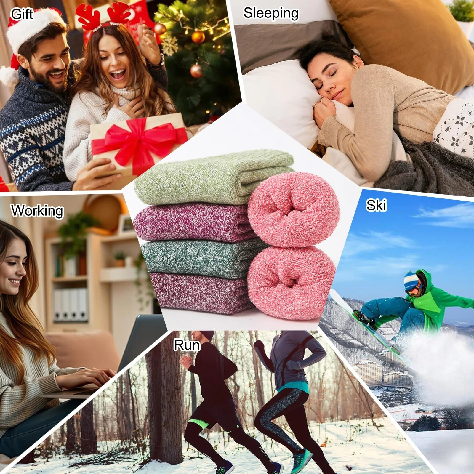 Термошкарпетки Bavooty Жіночі EU36-42, фото №6