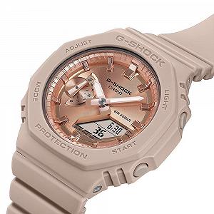 Годинник Casio GMA-S2100MD-4AER, рожевий, Спортивний та мінімалістичний synthetic.ua - Фото 1