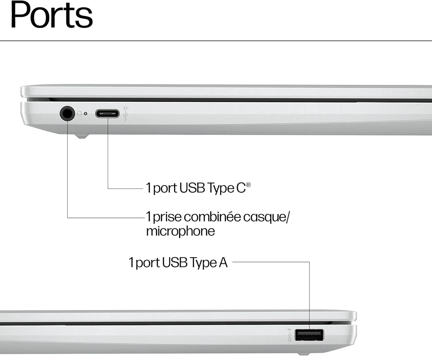 Ноутбук 14" HP Chromebook 14a-nf0002sf Intel N100 RAM 4GB SSD 128GB 11год батарея Chrome OS (UKR), фото №5