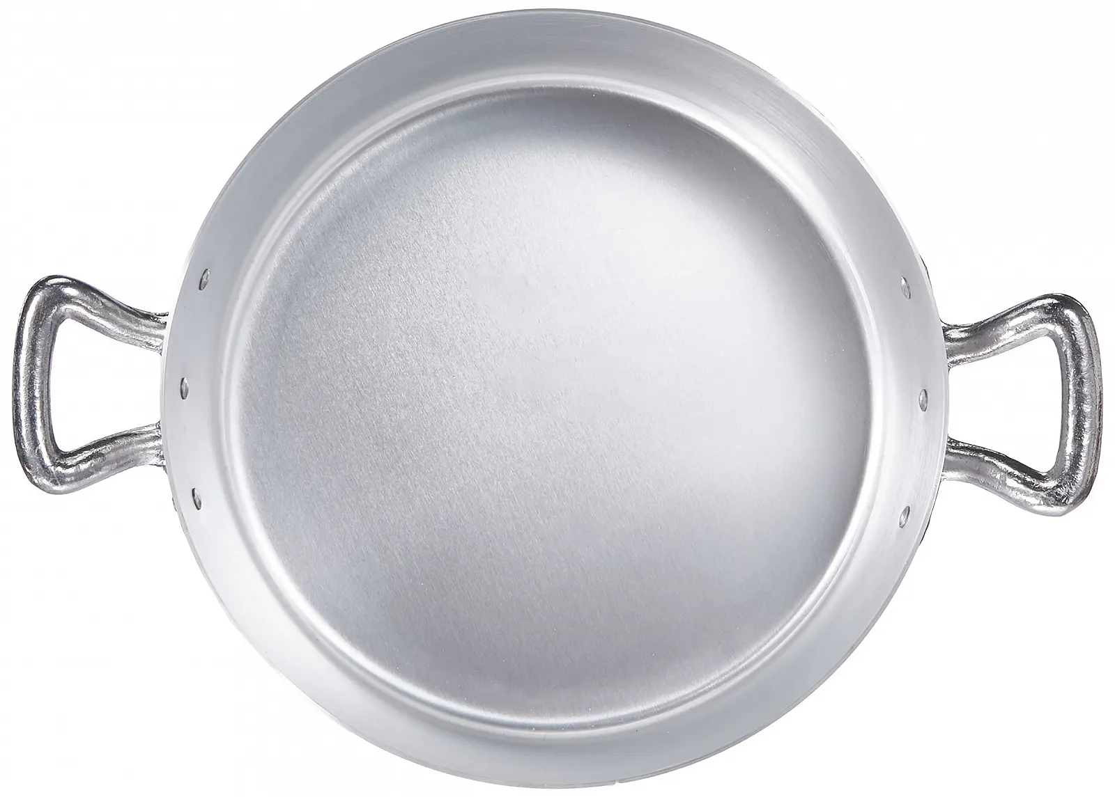 Кастрюля Pentole Agnelli Family Cooking алюминиевая с 2 ручками 30 см, фото №4