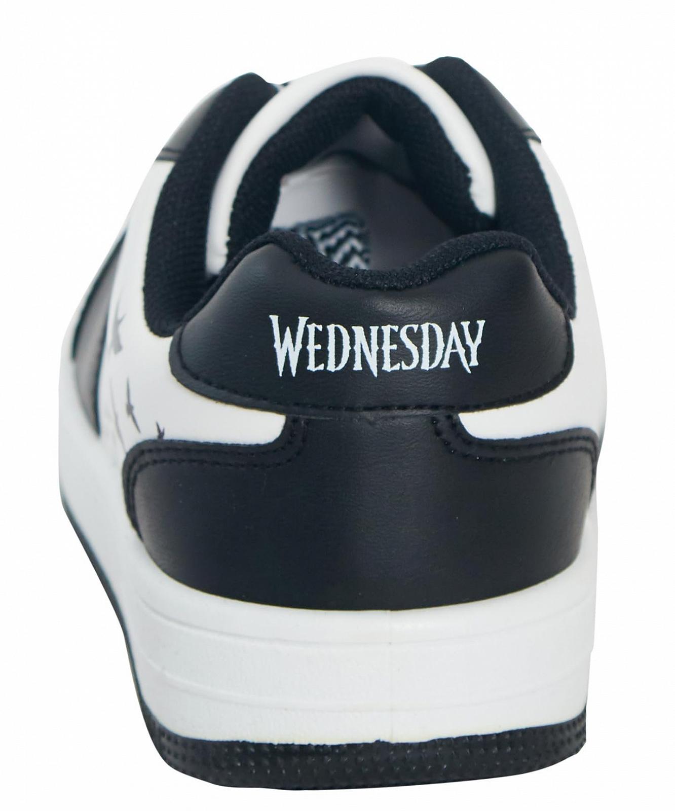 Кроссовки Wednesday Adams Family для девочек, детская, подростковая, на шнуровке, фото №9 Кроссовки Wednesday Adams Family для девочек, детская, подростковая, на шнуровке, фото №9