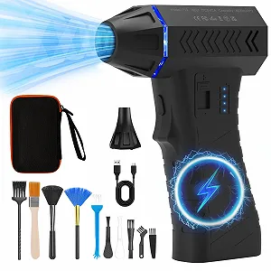 Электрическая воздуходувка LAMA 130000RPM 3 передачи Беспроводная PC ABS - Фото 1