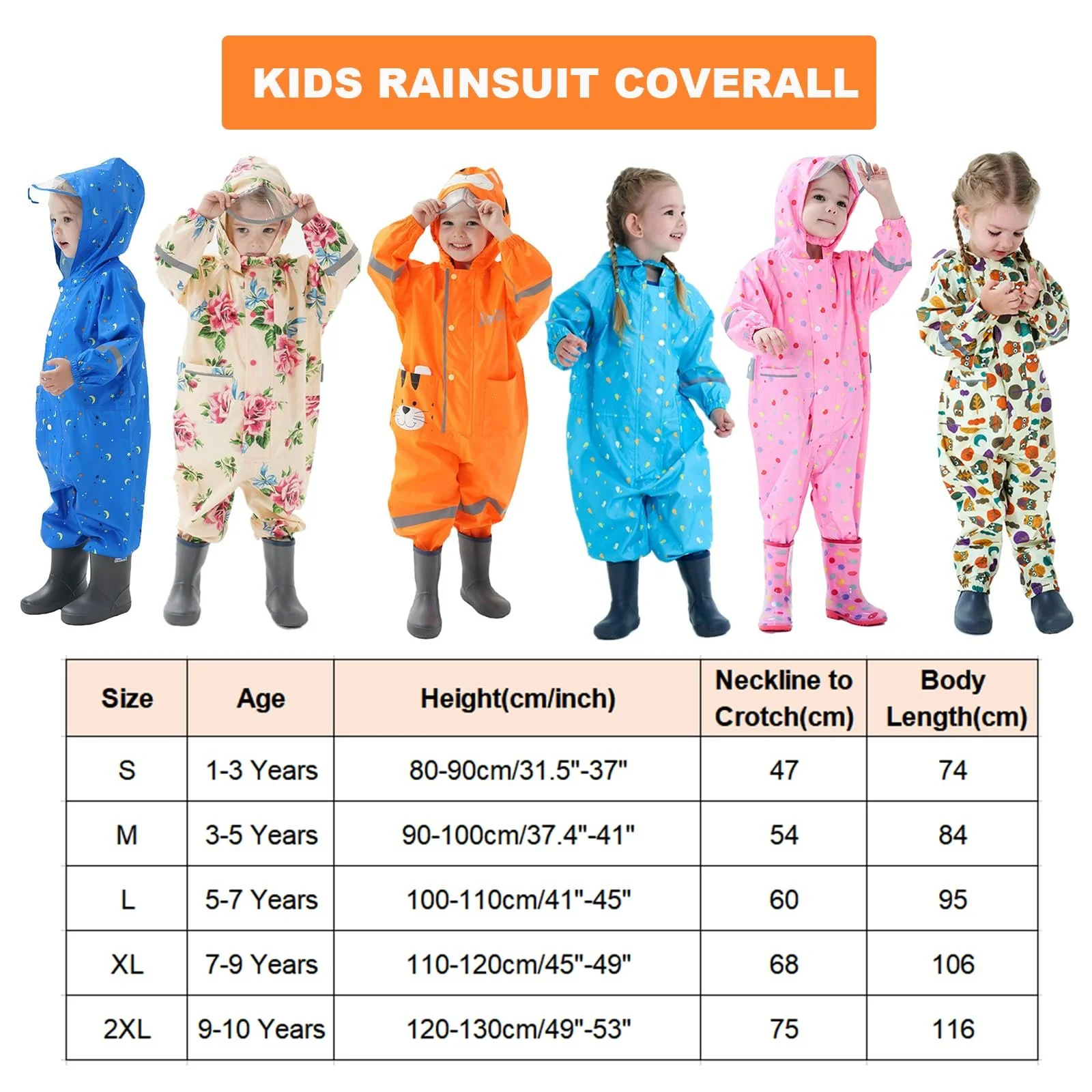 Дитячий дощовий плащ, фото №8