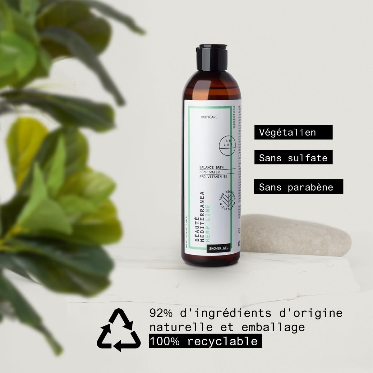 Гель для душу Beauté Mediterranea Balance Bath веганський 300 мл, фото №6