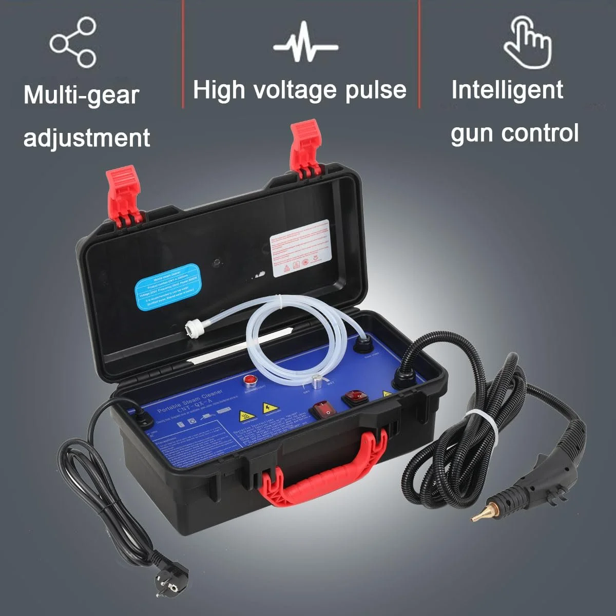 Пароочисник високого тиску 3000 Вт 120 °C 3.5 бар, фото №2