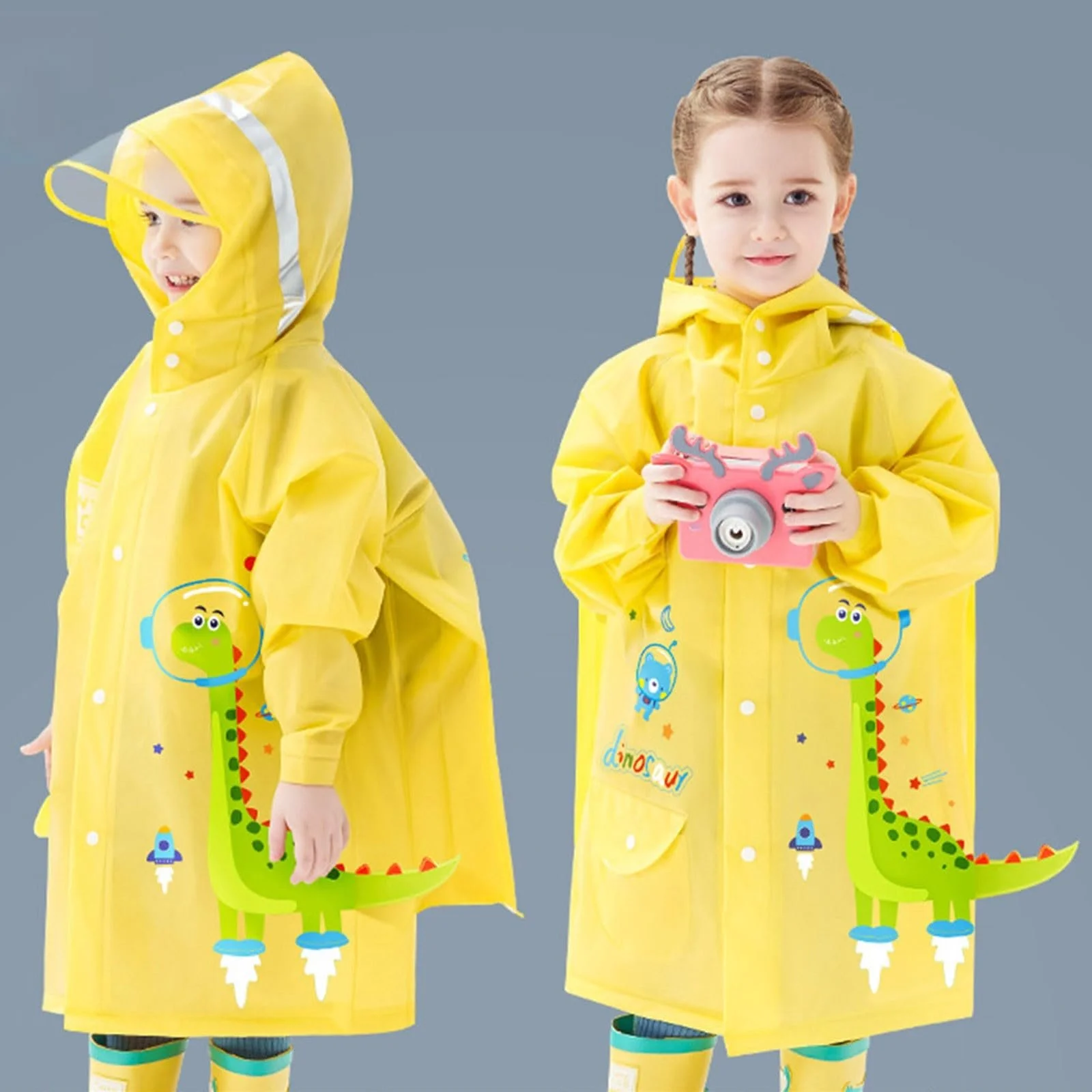 Дощовий плащ для хлопчиків, фото №2