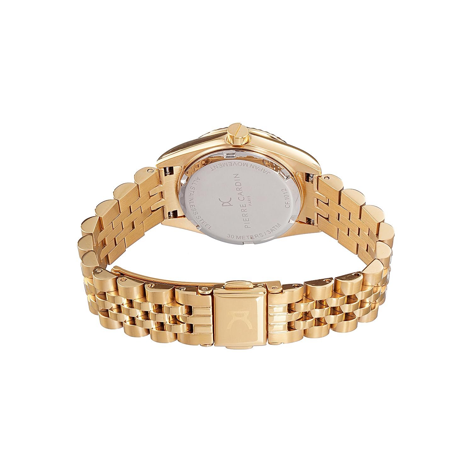 Женские часы Pierre Cardin Opéra Timbre CF.1012.MG MOP, золото / белый, разноцветный, браслет, фото №2