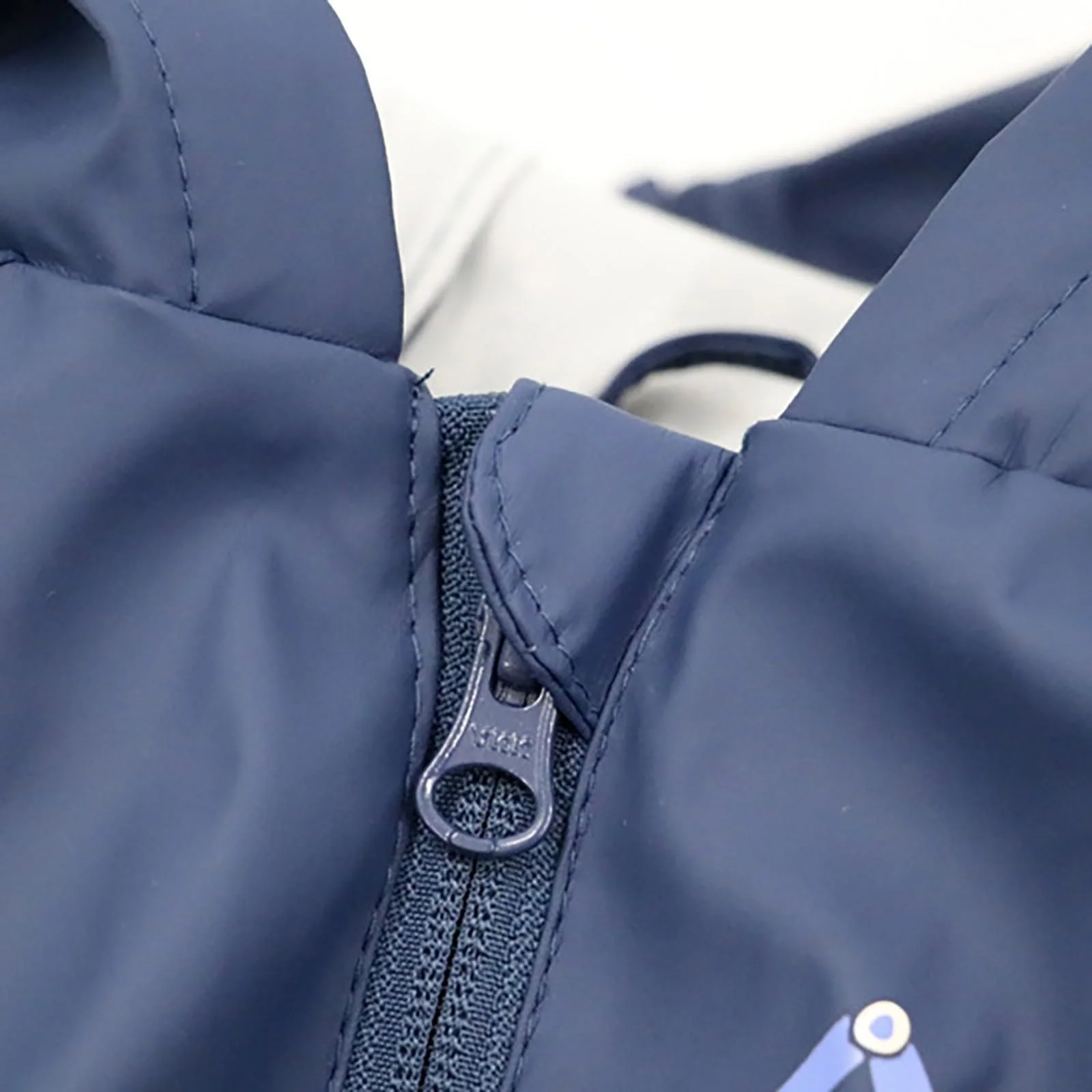 Плащ-дощовик XIUH Довгий Вітро- та водонепроникний з капюшоном для хлопчиків, фото №4