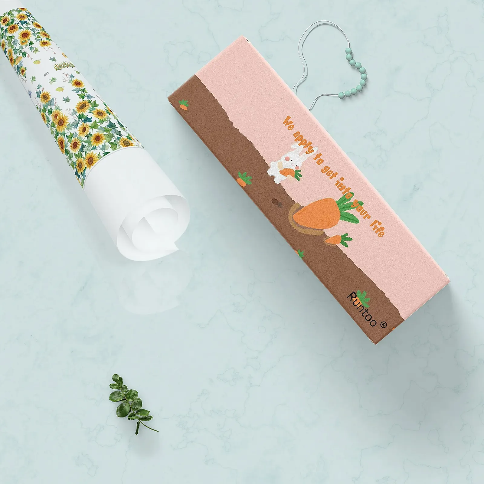 Наклейка на стіну Runtoo Соняшник Звисаюча лоза Вінілова Напівглянцева, фото №5