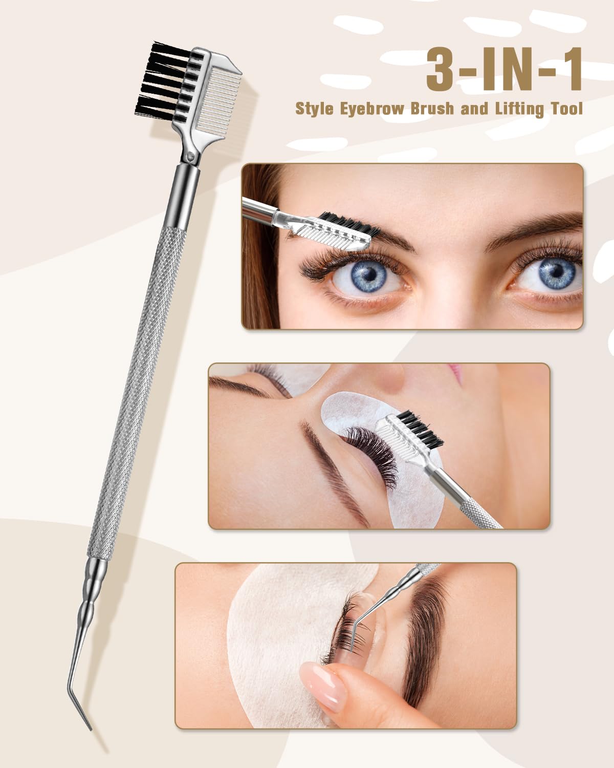 Інструмент FERYES Lifter Comb Brush 2 в 1, фото №5