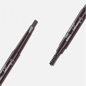 Олівець Beinwellsalbe Trauma Трикутний наконечник Натуральний Для брів Двоголовий A synthetic.ua - Фото 1