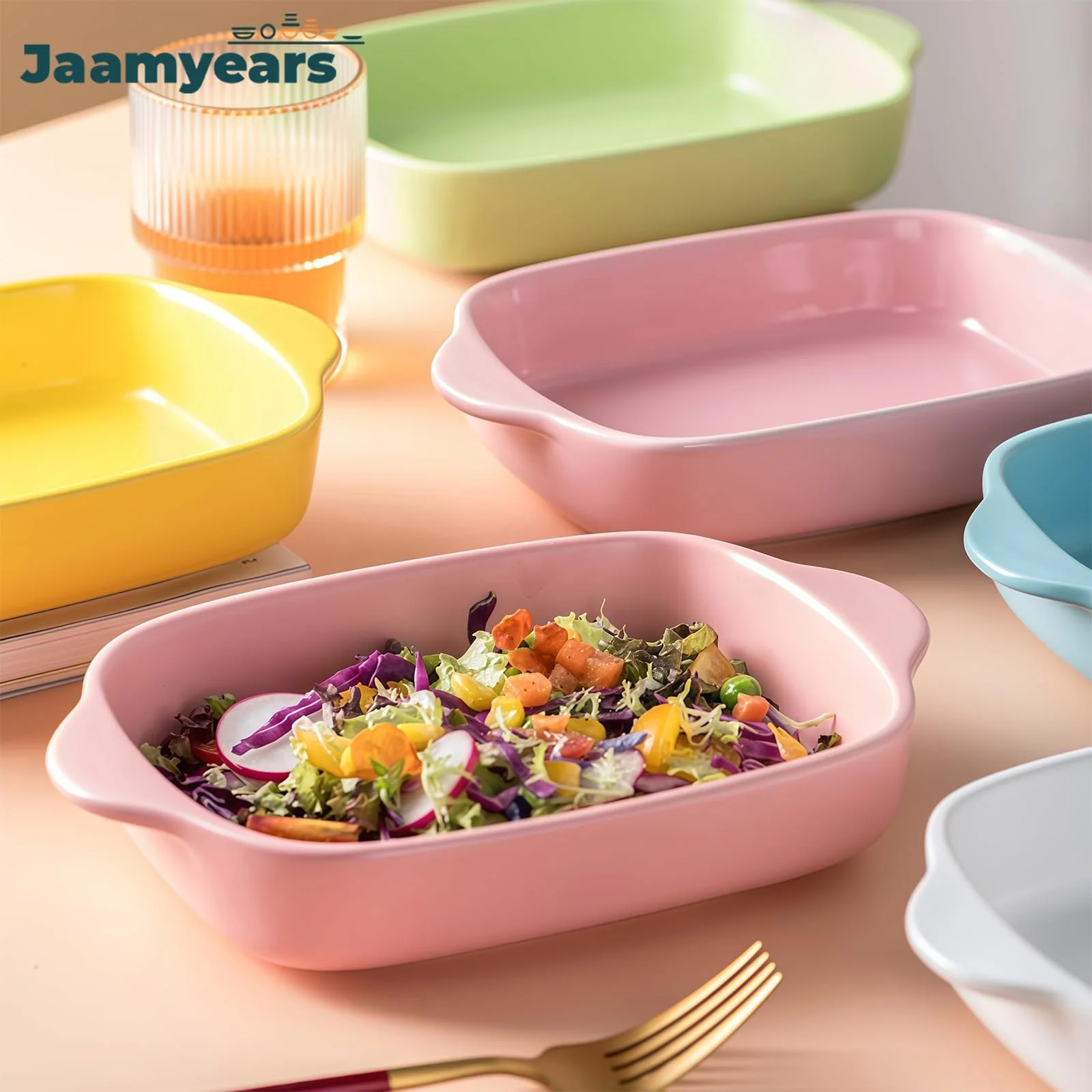 Форма для запікання прямокутна керамічна 650 мл, фото №3