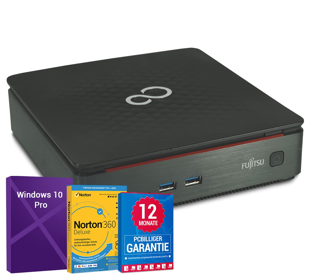 Комп'ютер Fujitsu Esprimo Q520 Intel Core i3-4350T 8 ГБ 512 ГБ SSD Windows 10 Pro, фото №1