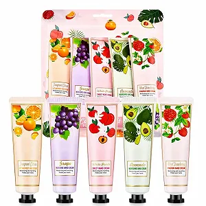 Купити Крем для рук Міні Набір Жіночий Фруктовий 5 шт - Фото 1 Крем для рук Міні Набір Жіночий Фруктовий 5 шт - Фото 1