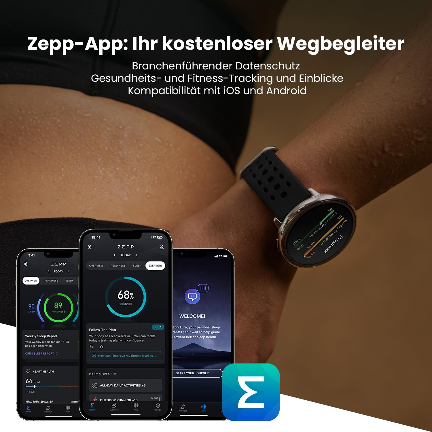Смарт-годинник Amazfit Active 2 44 мм, GPS, 160+ спортивних режимів, фото №7