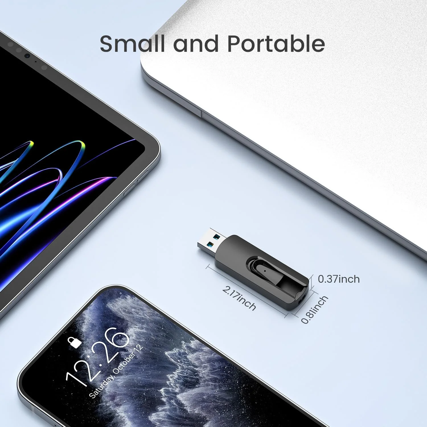 USB-накопичувачі Vansuny 64 GB USB 3.0 3 шт. Висувні, фото №7