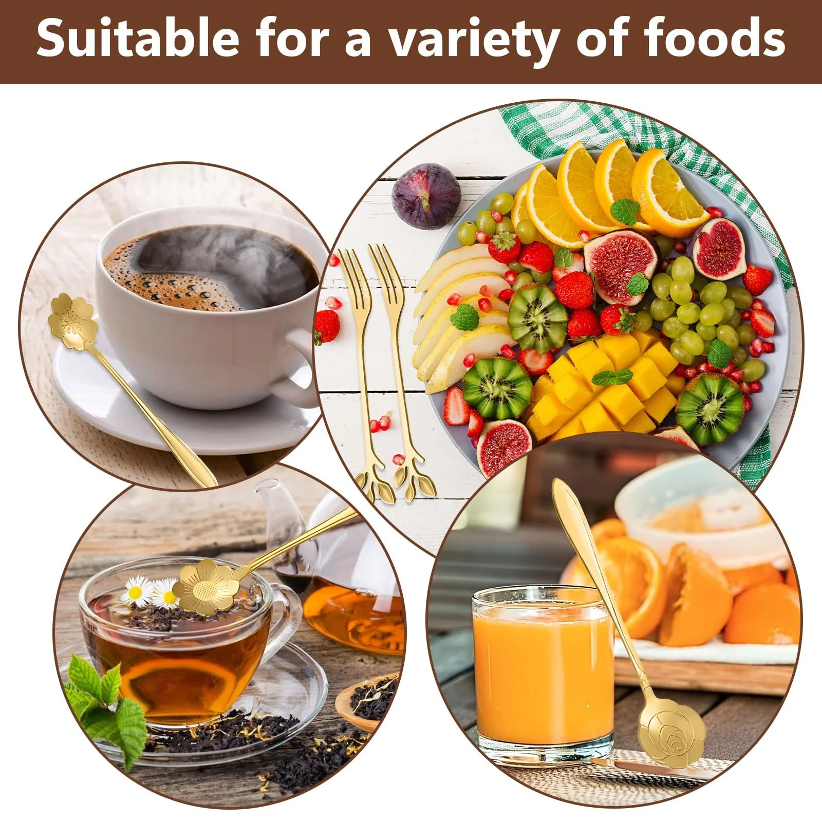 Ложка кавова JINGIHE 20 шт., з нержавіючої сталі, фото №4