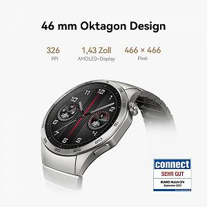 Смарт-годинник HUAWEI Watch GT 4 46 мм, коричневий synthetic.ua - Фото 1