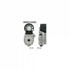 Натягувач ременя, поліклиновий ремінь SKF VKMCV 54001 для RENAULT - Фото 1