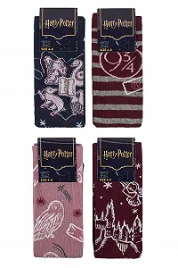 Шкарпетки SockShop Жіночі Harry Potter Hogwarts Бавовняні - 4 пари synthetic.ua - Фото 1