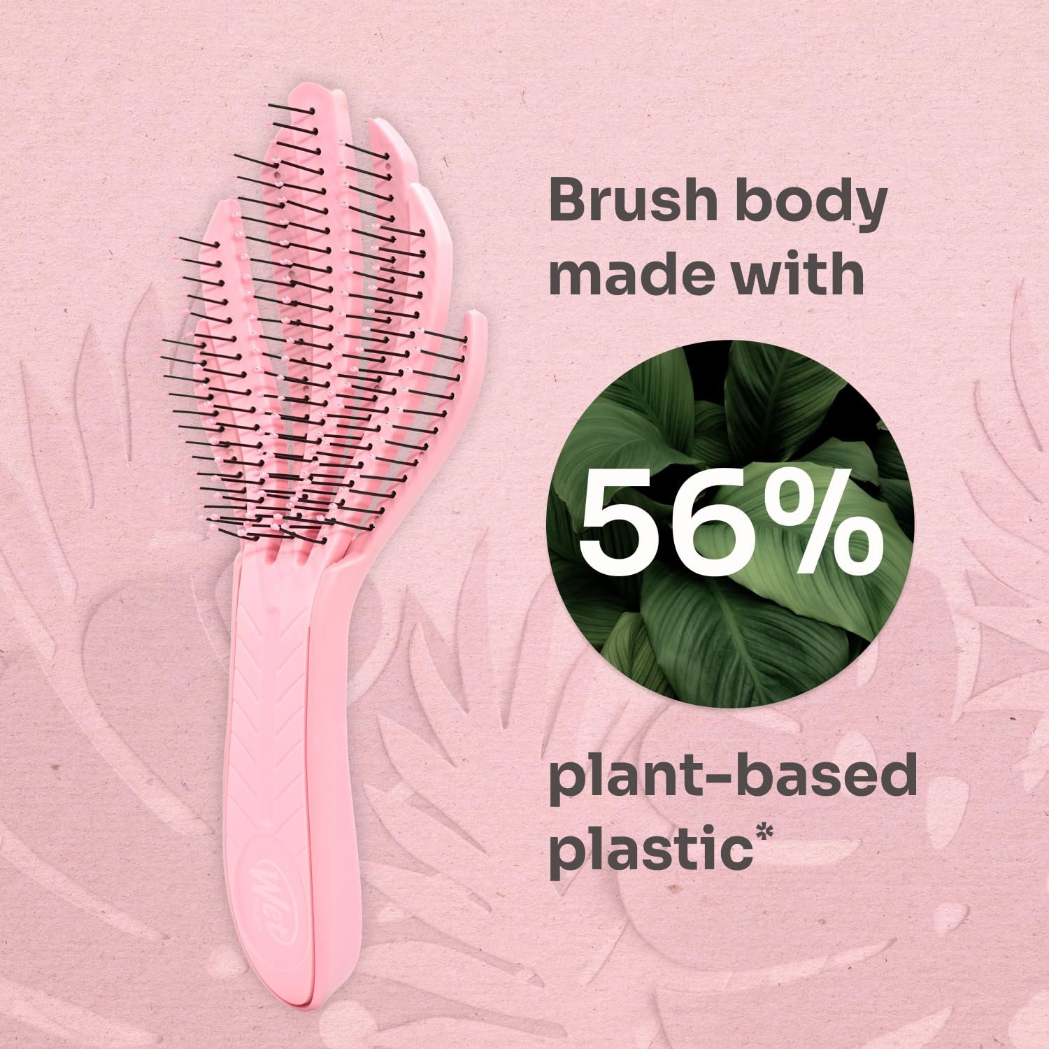 Щітка для волосся Wet Brush Go Green Curl Detangler з м'якою щетиною Intelliflex для всіх типів кучерів, зроблена з рослинного пластику, фото №6