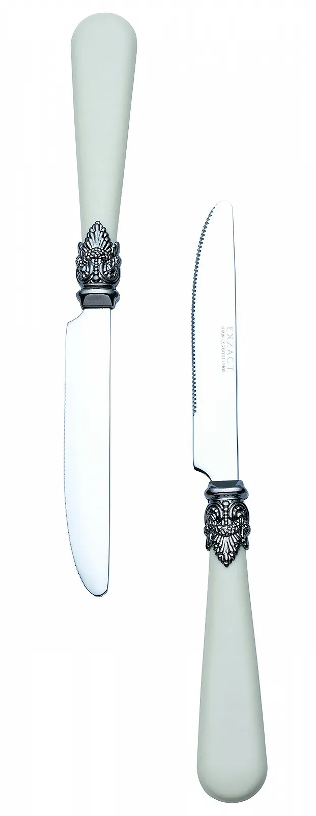 Набір столових приборів Exzact WF28-16CRM Ivory Cream, нержавіюча сталь, кремовий колір, фото №6