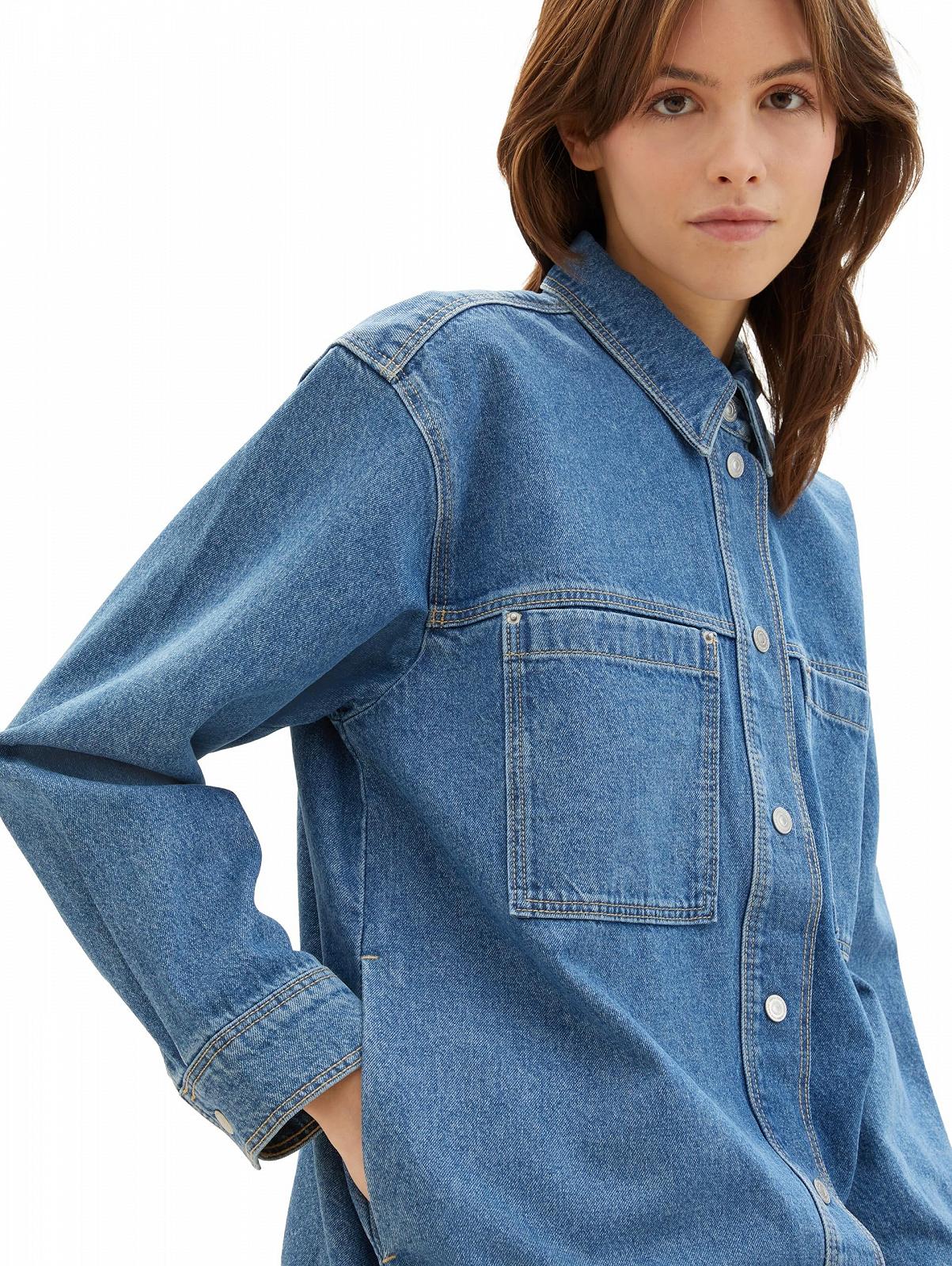 Джинсовая куртка TOM TAILOR Denim женская, фото №6