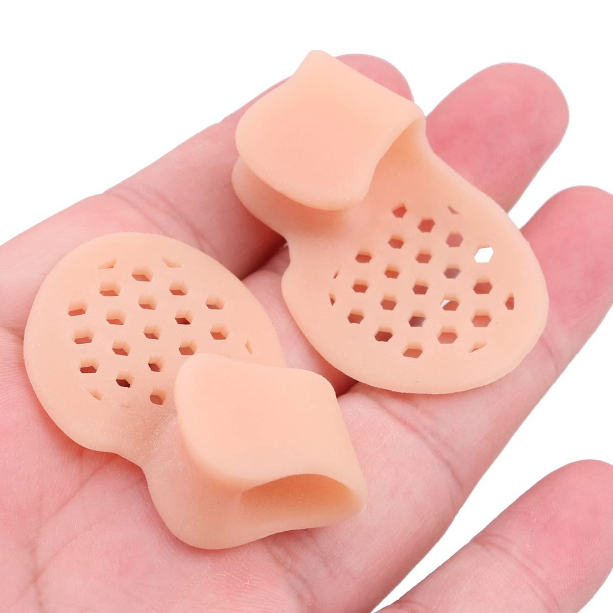 Подушечки для мізинця гелеві Пачка з 10 штук Коректор для мізинця Випрямляч для пальців, фото №3