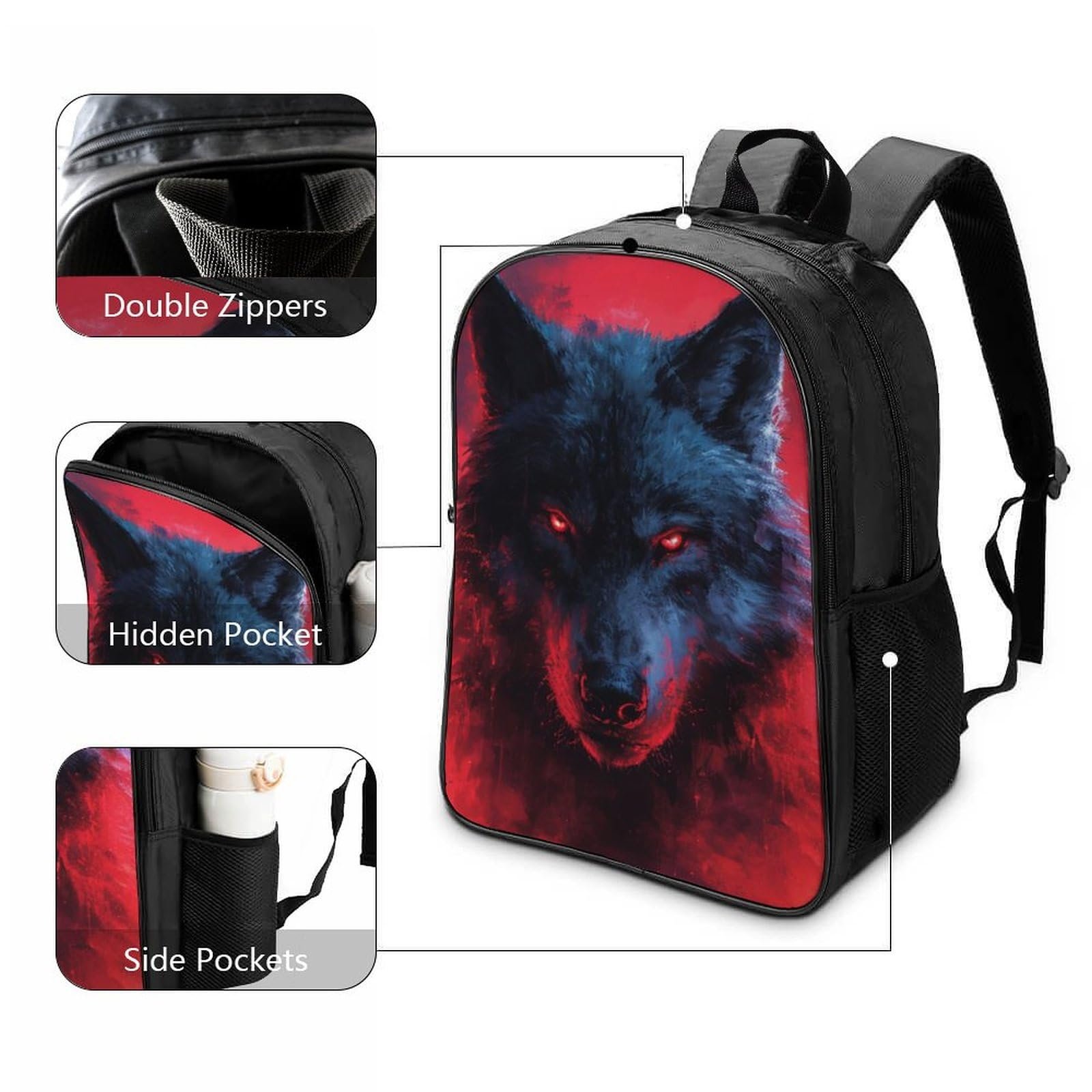 Ранець Wolf FPAKAKIIE 40x28x16 см, фото №3