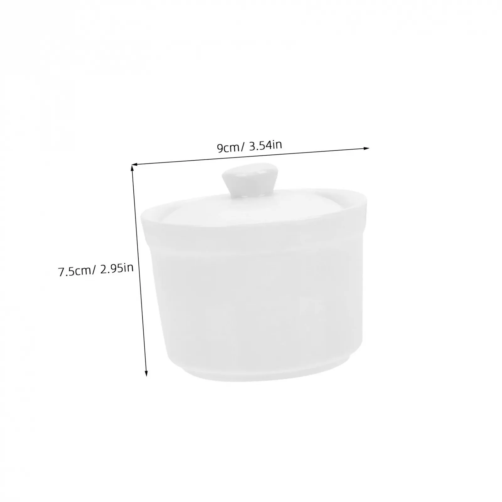 Кастрюли для тушения керамические 2 шт. термостойкие с крышками, фото №2