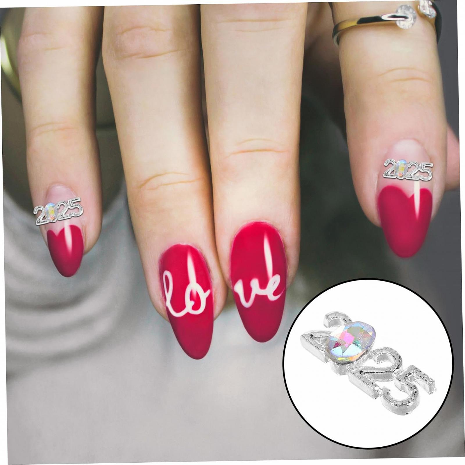 Підвіски для нігтів minkissy 30 шт. Різні кольори, фото №8