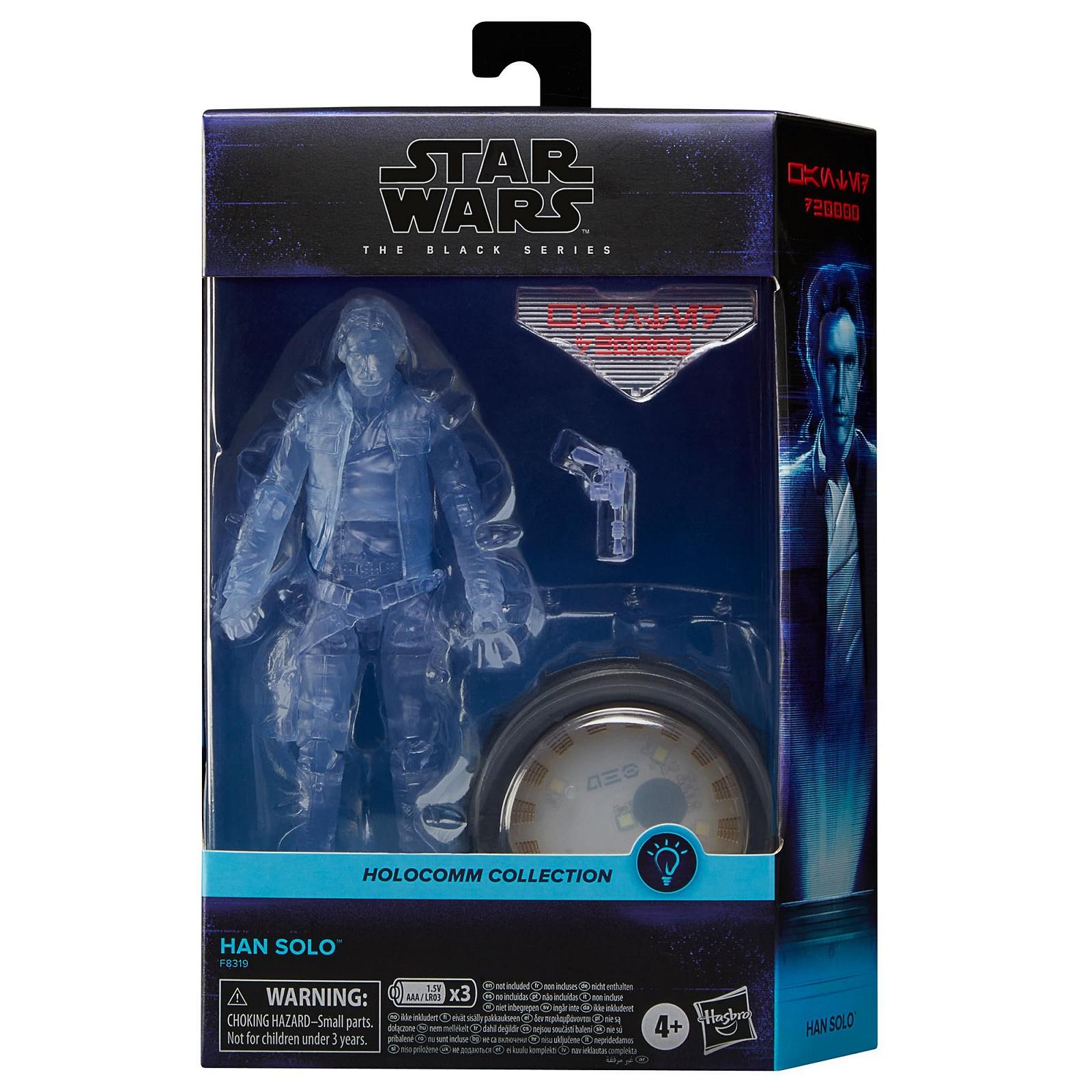 Фігурка Han Solo Star Wars The Black Series Holocomm Collection 6 дюймів, фото №2