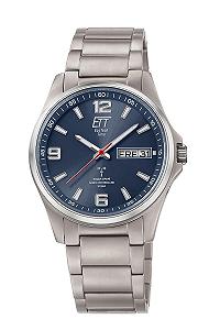Чоловічий годинник Eco Tech Time Radio Solar EGT-11602-31M, сріблястий, Modern - Фото 1