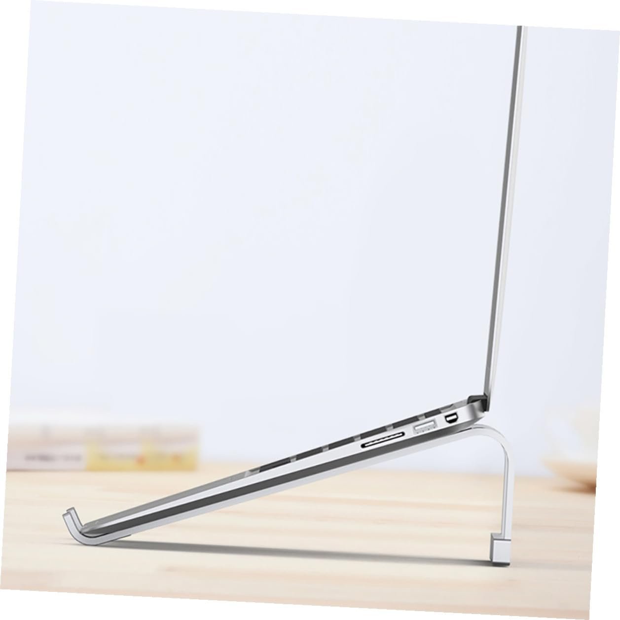 Портативна Підставка для Ноутбука Алюмінієва з Функцією Охолодження, фото №3