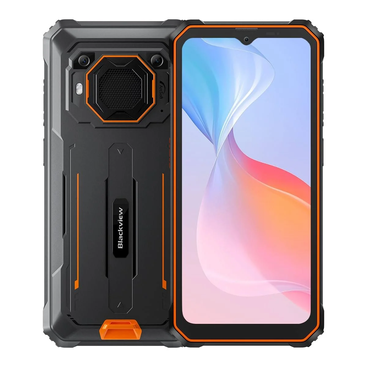 Защищенный смартфон Blackview BV6200 Pro 6.5" 4/128 ГБ MediaTek Helio P35 13000 мАч 13 МП Оранжевый, фото №1