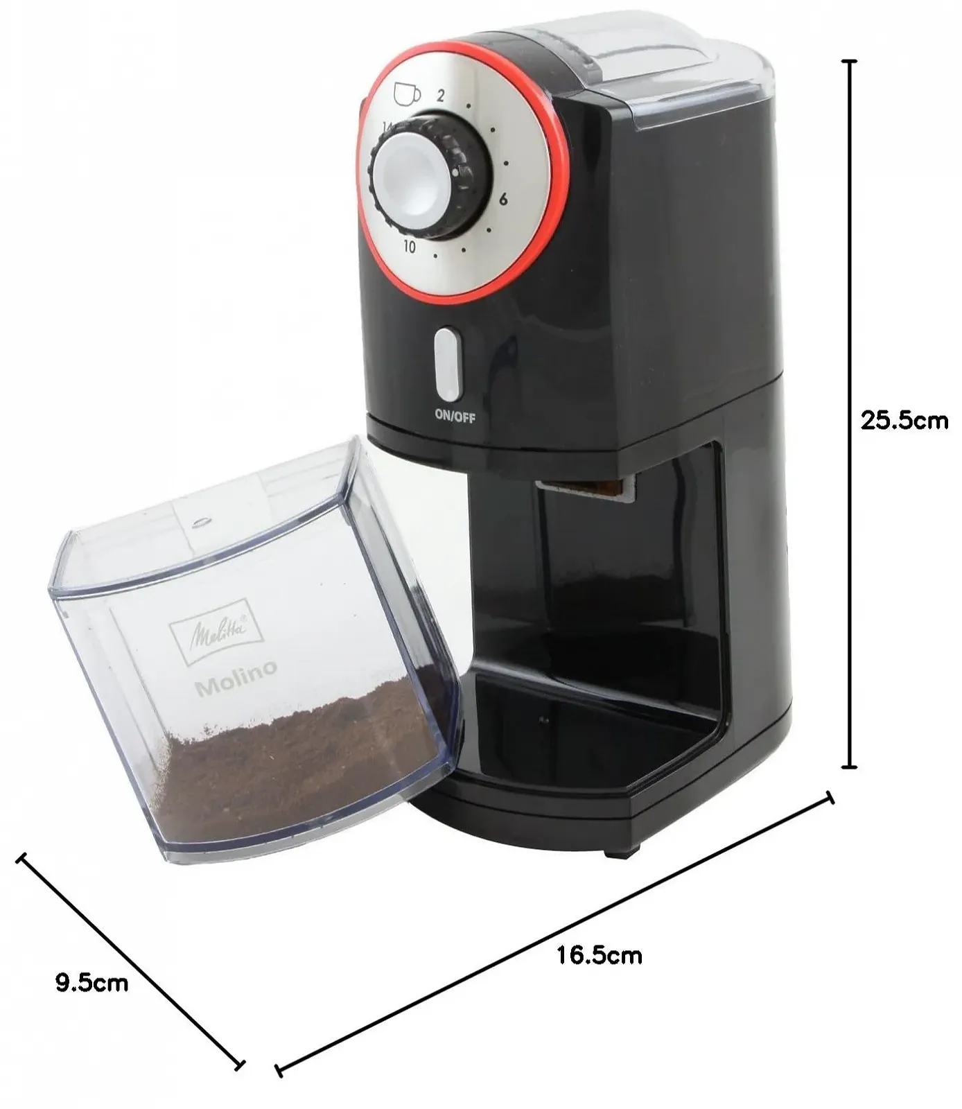 Кофемолка Melitta Molino 1019-01 100 Вт, фото №5