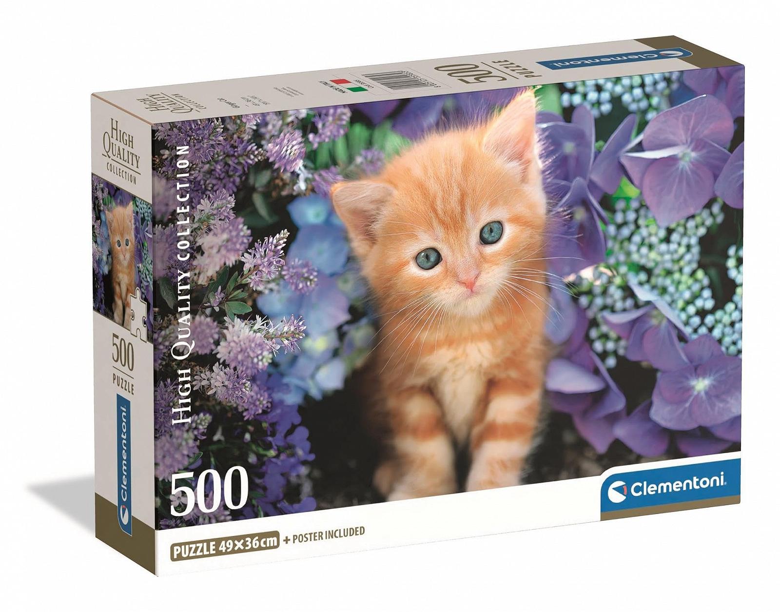 Пазл Clementoni Puzzle Collection Ginger Cat 500 Pieces 35585, фото №1