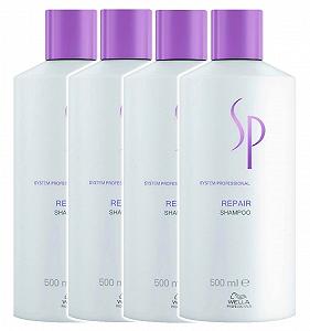 Шампунь Wella Professionals SP Repair 500 мл упаковка 4 - Фото 1